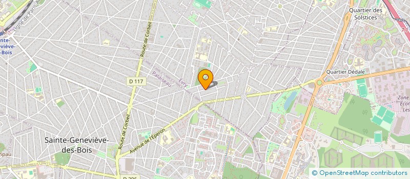 localisation de l'entreprise CACER  MORSANG-SUR-ORGE