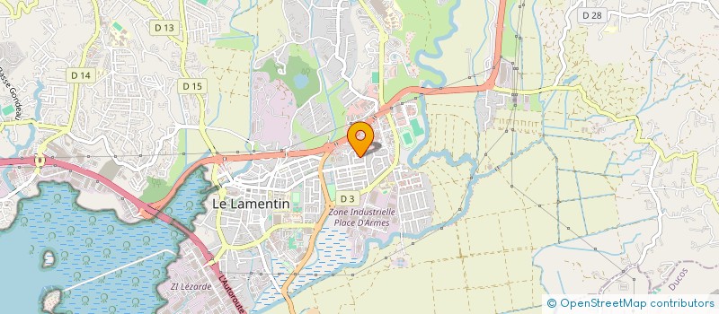 localisation de l'entreprise CACG à LE LAMENTIN