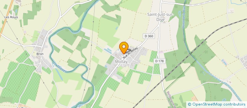 localisation de l'entreprise CACH  SAINT-JUST-SUR-DIVE