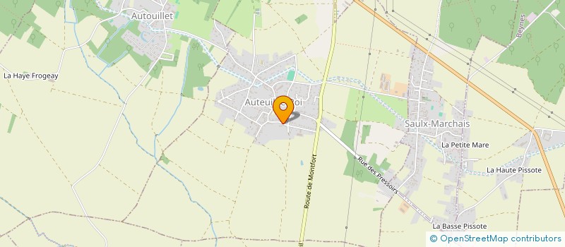 localisation de l'entreprise CACHADA PERE ET FILS SARL à AUTEUIL