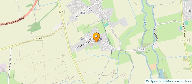 localisation de l'entreprise CACHALAU  COIN-LES-CUVRY