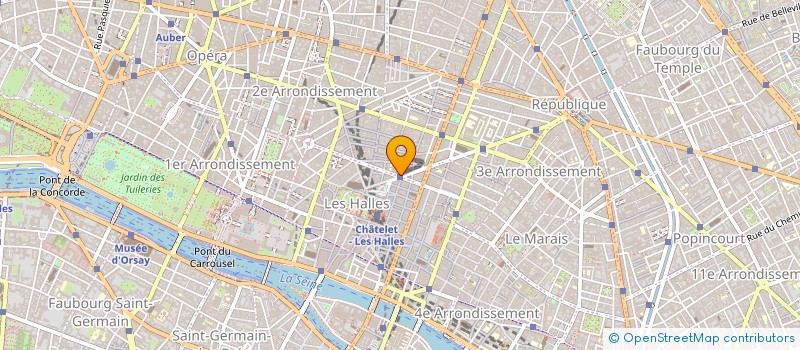 localisation de l'entreprise CACHALLOT  PARIS