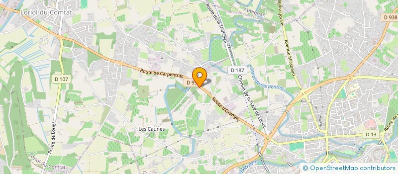 localisation de l'entreprise CACHALO  LORIOL-DU-COMTAT