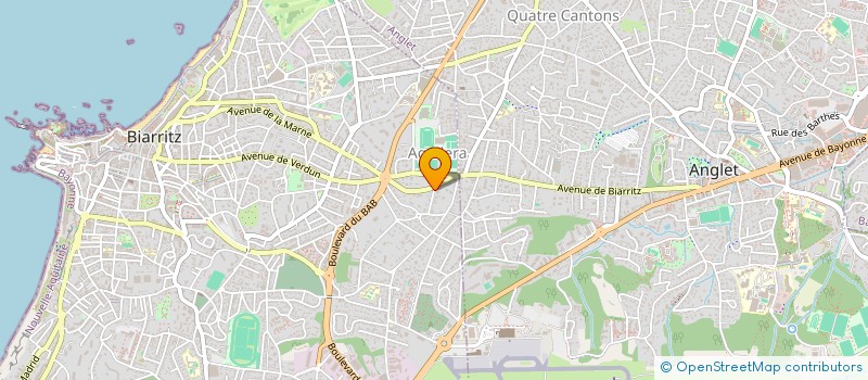 localisation de l'entreprise CACHAMA à BIARRITZ
