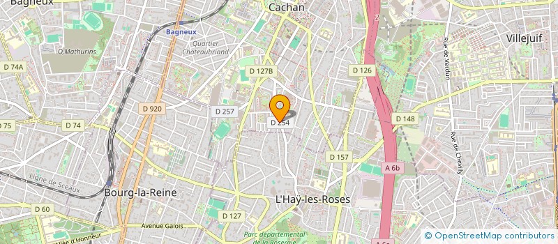 localisation de l'entreprise CACHAN PLAINE à CACHAN