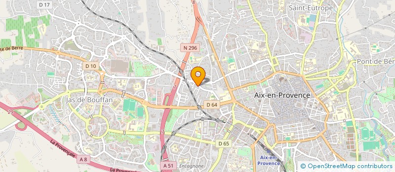 localisation de l'entreprise CACHARD ET PARTNERS CONSSULTANTS à AIX-EN-PROVENCE