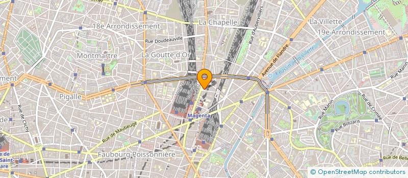 localisation de l'entreprise CACHEMIR à PARIS
