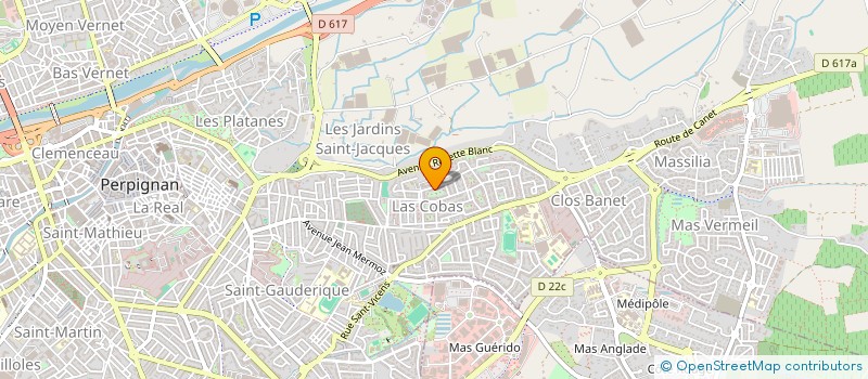 localisation de l'entreprise CACHEMIRE  PERPIGNAN