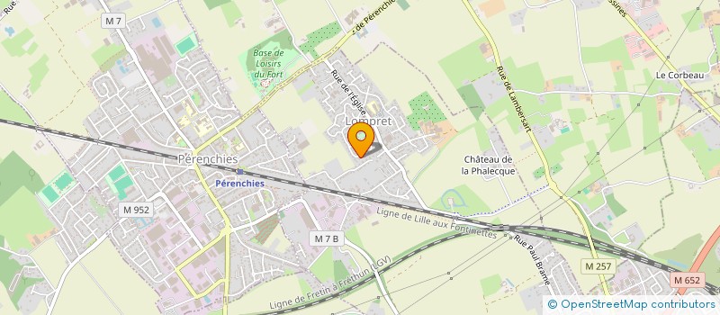 localisation de l'entreprise CACHEMIRE  LOMPRET