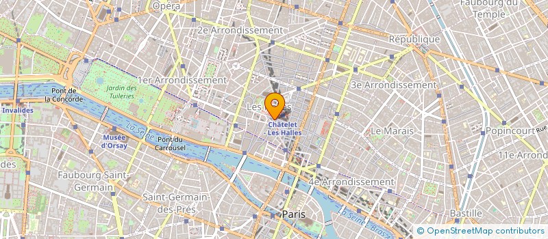 localisation de l'entreprise CACHEMIRE A PARIS à PARIS