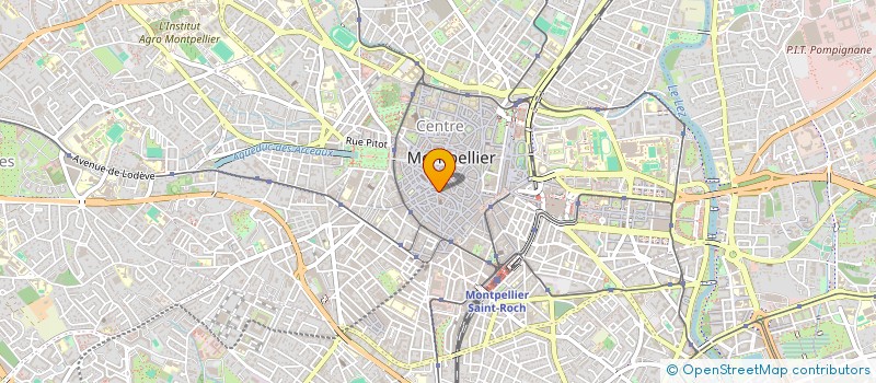 localisation de l'entreprise CACHOU  MONTPELLIER