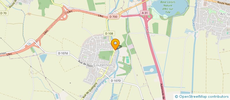 localisation de l'entreprise CACHOU  COUTERNON