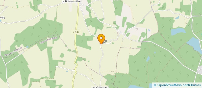 localisation de l'entreprise CACHUNE  PERS-EN-GATINAIS