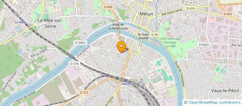 localisation de l'entreprise CACICE à MELUN
