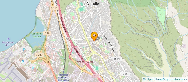 localisation de l'entreprise CACILAS  SAINT-VICTORET