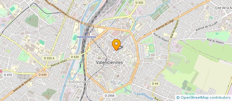 localisation de l'entreprise CACIO PEPE à VALENCIENNES