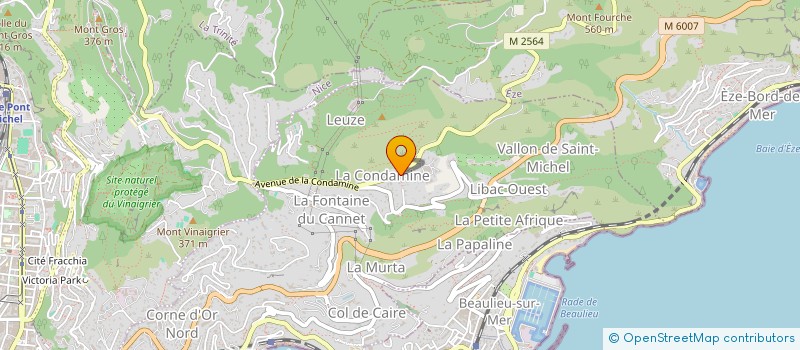 localisation de l'entreprise CACIPE GROSSO à VILLEFRANCHE-SUR-MER
