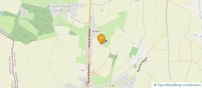 localisation de l'entreprise CACK  COULONGES-SUR-L'AUTIZE