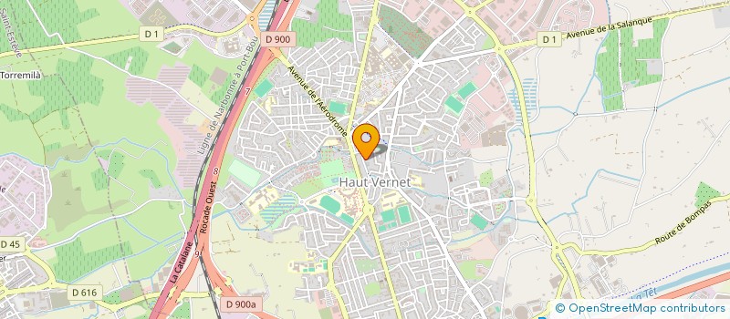 localisation de l'entreprise CACLADO INVEST  PERPIGNAN