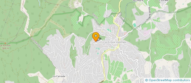 localisation de l'entreprise CACMNLL  LA CROIX-VALMER