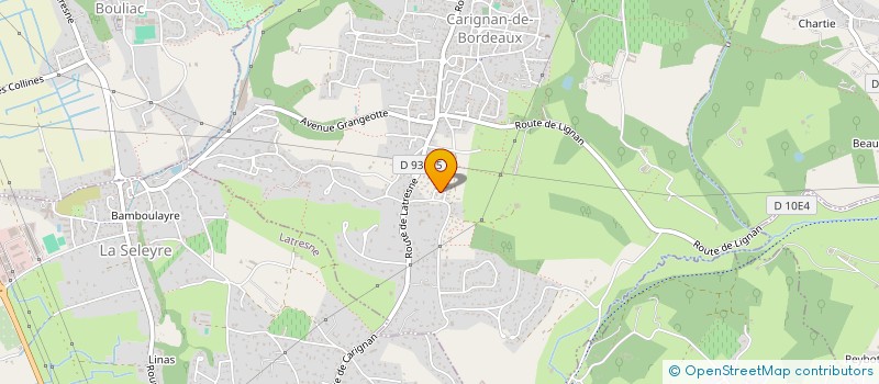 localisation de l'entreprise CACOB  CENAC