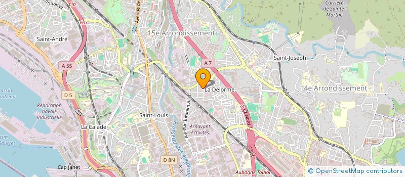 localisation de l'entreprise CACOPHONIE à MARSEILLE