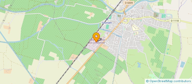 localisation de l'entreprise CACOU  COURSAN