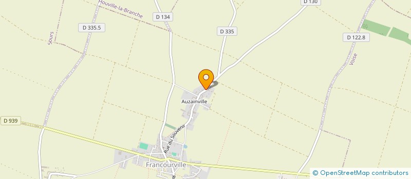 localisation de l'entreprise CACREEMEDIAS à FRANCOURVILLE