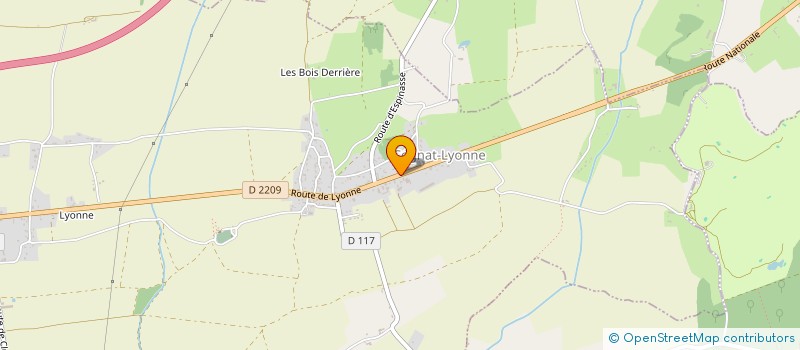 localisation de l'entreprise CACTERIUM-PLANTARIUM à COGNAT-LYONNE