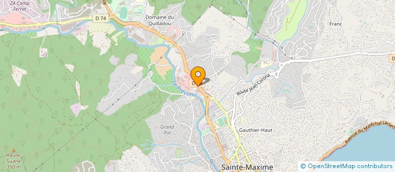 localisation de l'entreprise CACTUS à SAINTE-MAXIME