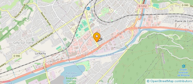 localisation de l'entreprise CACTUS BIRD  ALBERTVILLE