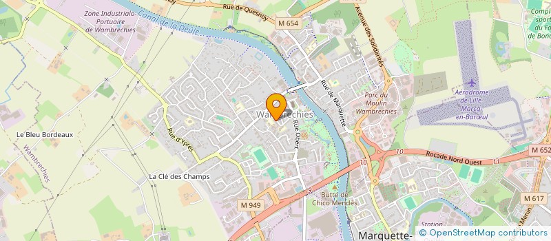 localisation de l'entreprise CACTUS & CODE  WAMBRECHIES