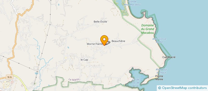 localisation de l'entreprise CACTUS DU DESERT S.A.S.U  LE MARIN