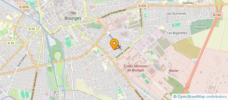 localisation de l'entreprise CACTUS HOLDING  BOURGES