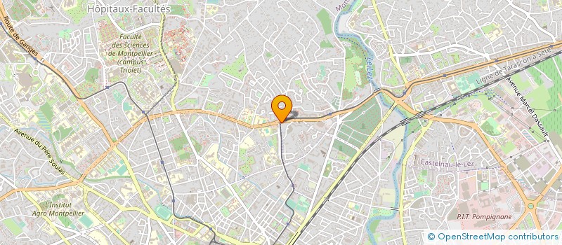 localisation de l'entreprise CACTUS MICRO ORDIN LOGICIELS DISTRI à MONTPELLIER