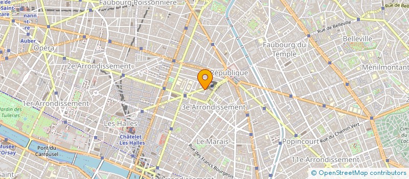 localisation de l'entreprise CACTUS14 à VINCENNES