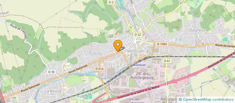 localisation de l'entreprise CACTUSMILE  MONTLUEL