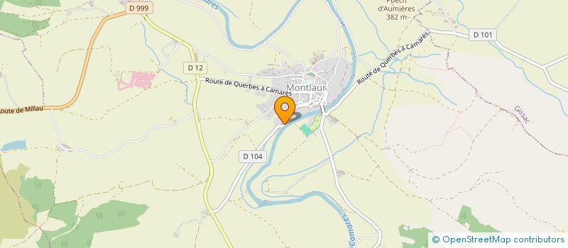 localisation de l'entreprise CACV IMMO  SAINT-AFFRIQUE