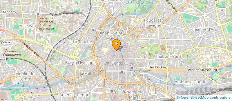 localisation de l'entreprise CACY  RENNES
