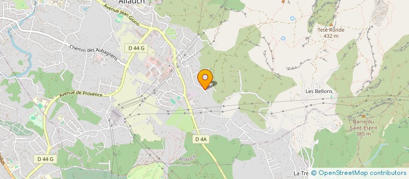 localisation de l'entreprise CACY  ALLAUCH