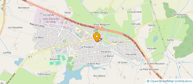 localisation de l'entreprise CACYLO  THEIX-NOYALO