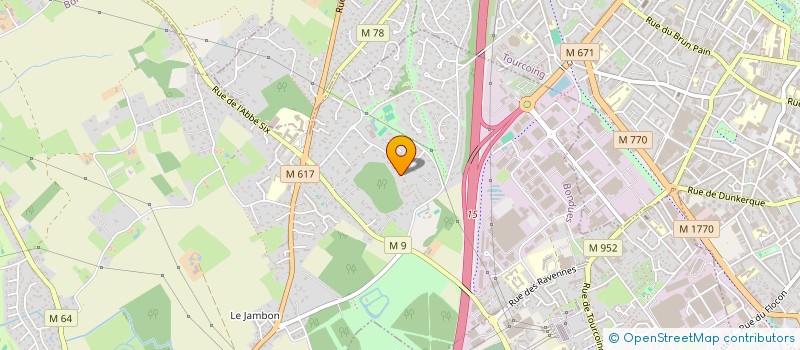 localisation de l'entreprise CACYNI FERRET  BONDUES