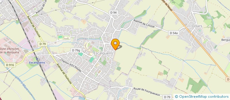 localisation de l'entreprise CACYS  ESCALQUENS