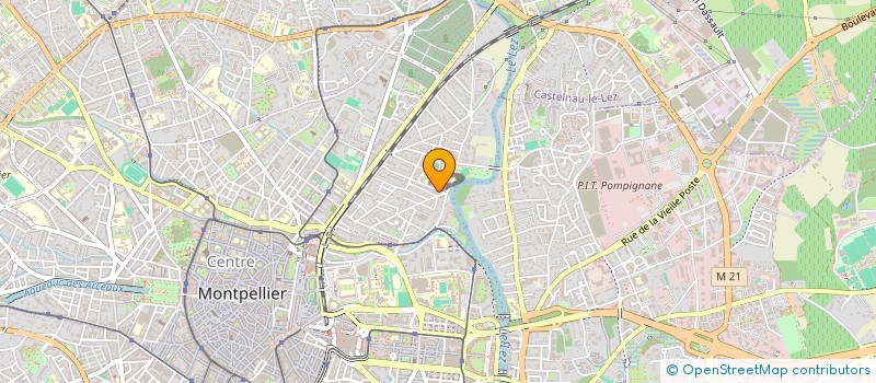 localisation de l'entreprise CAD à MONTPELLIER