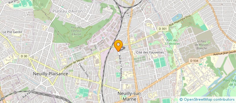 localisation de l'entreprise CAD 5000 à NEUILLY SUR MARNE