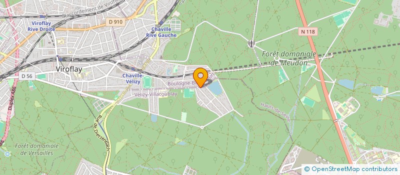 localisation de l'entreprise CAD à VELIZY-VILLACOUBLAY