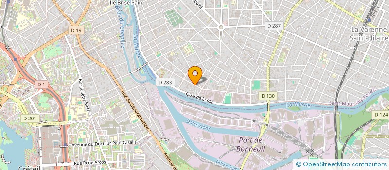 localisation de l'entreprise CAD à SAINT-MAUR-DES-FOSSES