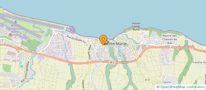localisation de l'entreprise CAD ASSISTANCE à SAINTE-MARIE