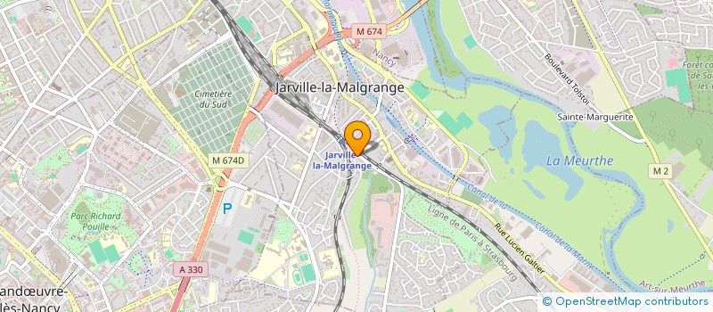 localisation de l'entreprise CAD ASSUR  JARVILLE-LA-MALGRANGE