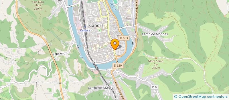 localisation de l'entreprise CAD AVOCATS  CAHORS